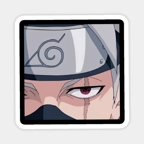 Kakashi Sharingan Eye Sticker β Anime Aesthetic ποΈβ‘