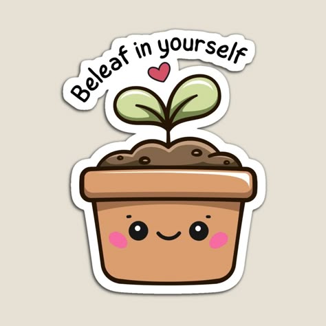 Beleaf in Yourself Sticker ๐ฟ๐