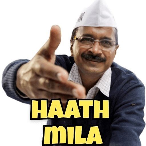 Haath Mila Meme Sticker š¤