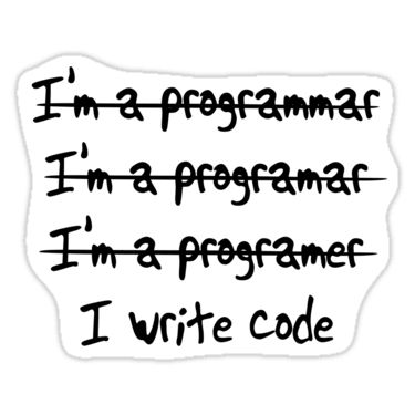 I Write Code Sticker – Funny Programmer Decal
