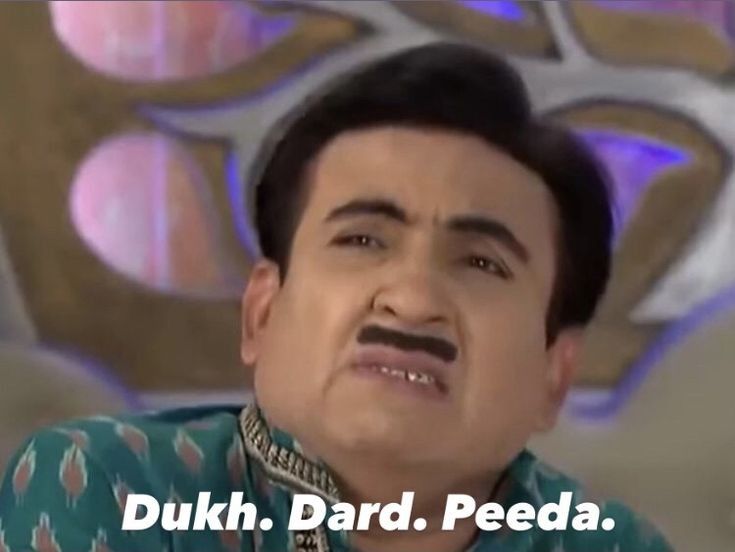 Dukh Dard Peeda Meme Sticker π©