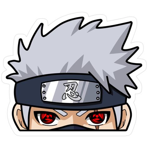 Kakashi Hatake Sharingan Sticker - Anime
