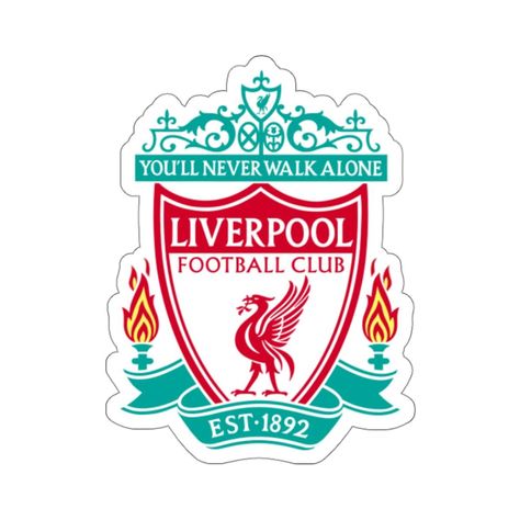 Liverpool FC Crest Sticker – You’ll Never Walk Alone 🔴⚽
