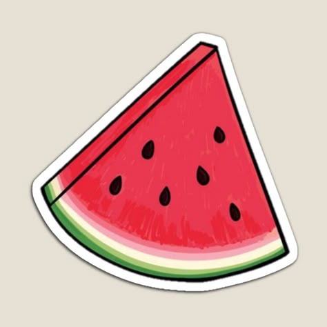 Watermelon Slice Sticker π