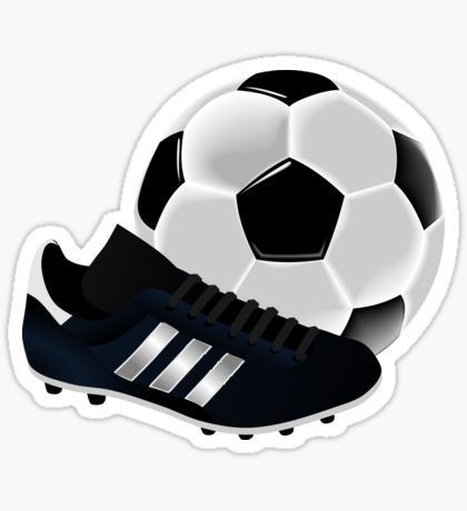 Soccer Ball & Cleats Sticker β Game Day Vibes β½π