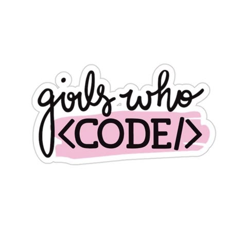 Girls Who Code Sticker