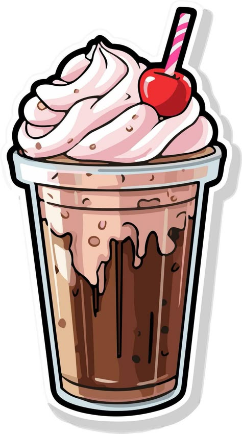 Chocolate Milkshake Sticker π«π₯€π