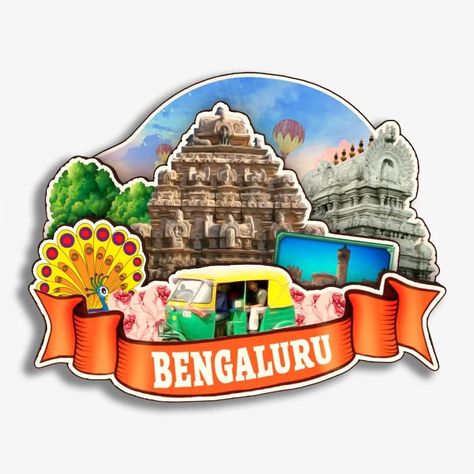 Bengaluru City Sticker – The Garden City of India