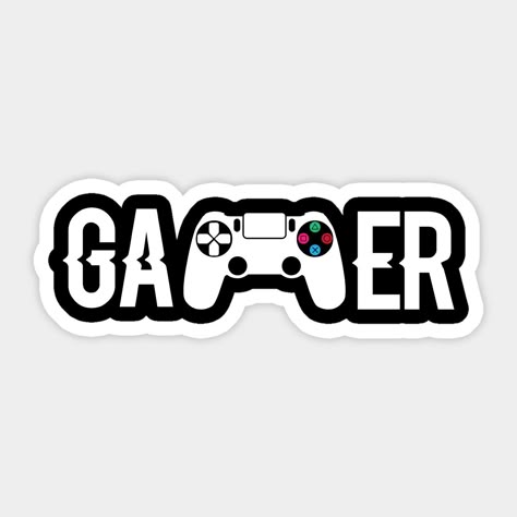 GAMER Controller Sticker – Gaming Lifestyle Edition 🎮