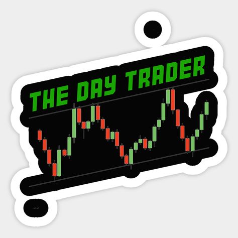 The Day Trader Sticker ā For the Market Mavericks!