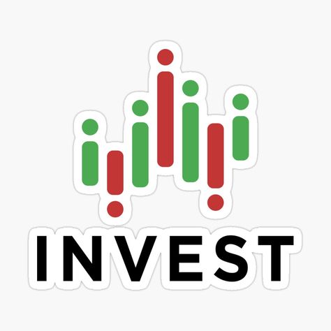 Invest Sticker – Show Your Commitment to Financial Growth!