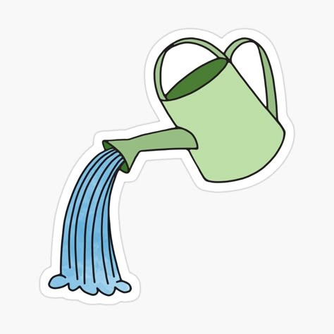 Watering Can Sticker 🌱💧
