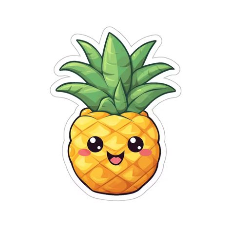 Cute Pineapple Sticker π