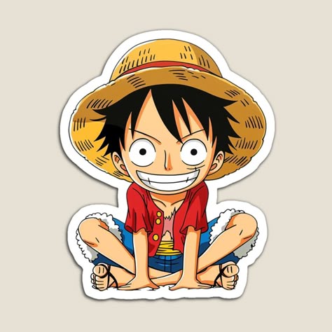 Straw Hat Pirate Sticker – Adventure Awaits! - Anime