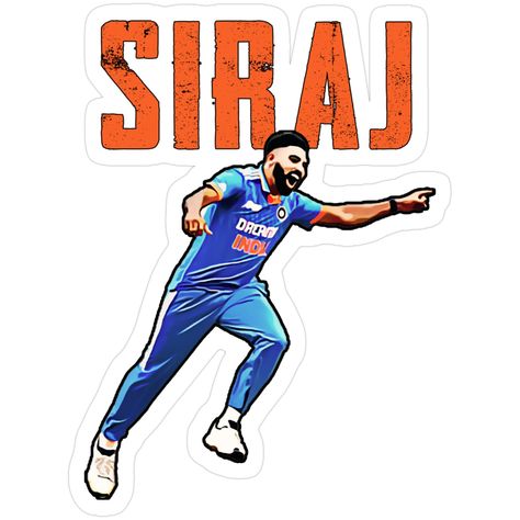 Siraj Celebration Sticker