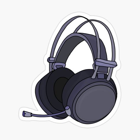 Gaming Headset Sticker – Pro Gamer Gear Design