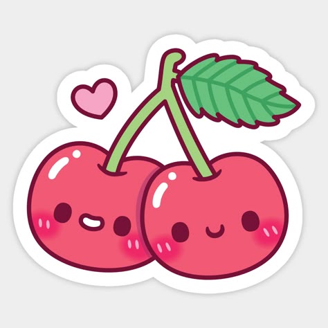 Cute Cherry Sticker