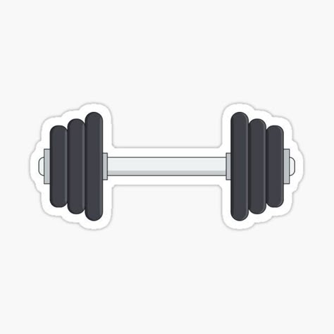 Dumbbell Sticker 🏋️