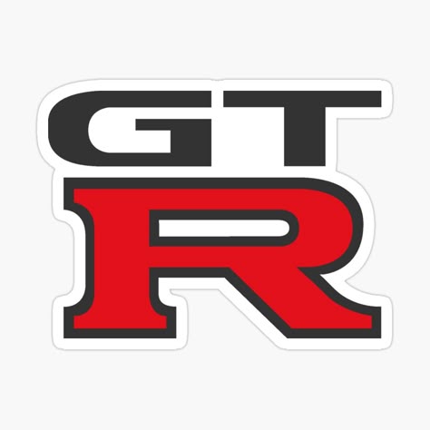 GTR Logo Sticker – Speed & Style for Car Lovers
