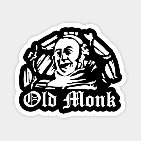 Old Monk Sticker – Iconic Indian Rum Legacy
