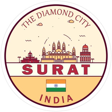 Surat Sticker – The Diamond City of India