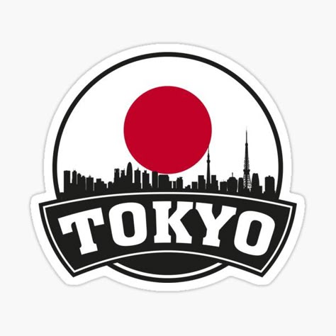 Tokyo City Sticker – Japan Skyline Edition