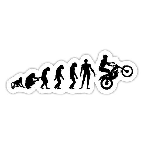 Evolution of a Rider Sticker