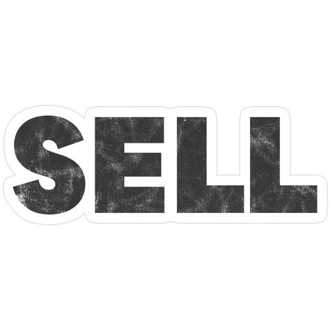 SELL Sticker – Trader’s Exit Strategy