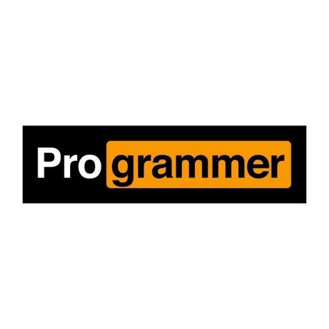 Programmer Sticker