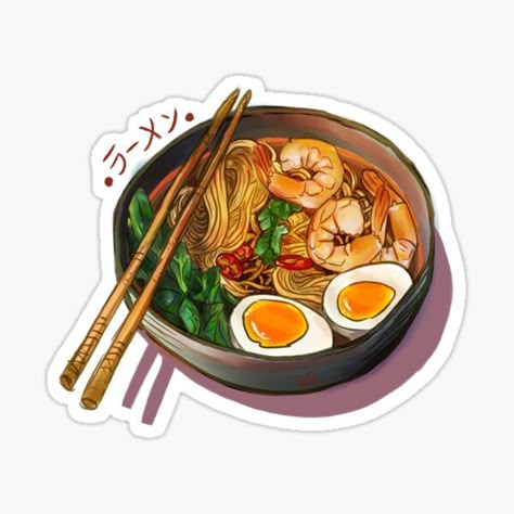 Ramen Bowl Sticker