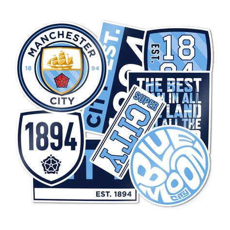 Manchester City Sticker Pack ⚽💙