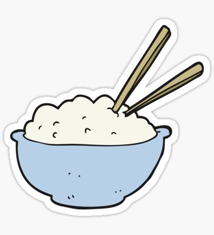 Rice Bowl Sticker 🍚🥢