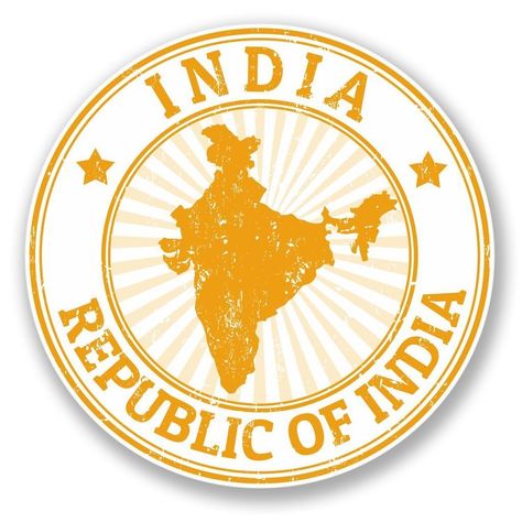 Republic of India Sticker – Pride of the Nation