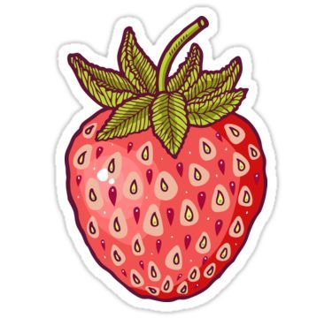 Strawberry Delight Sticker 🍓