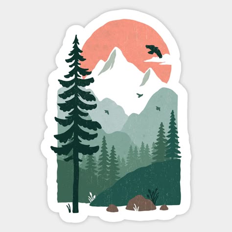 Mountain Wilderness Sticker