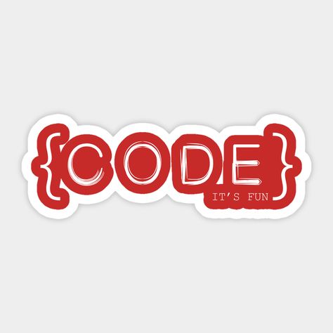 CODE It’s Fun Sticker 💻✨