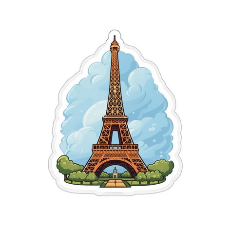 Paris Eiffel Tower Sticker – The City of Love
