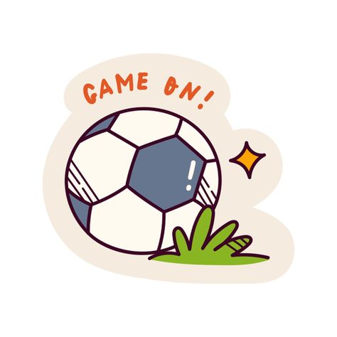 Game On! Soccer Ball Sticker ⚽🌟