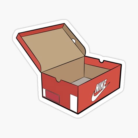 Sneaker Box Sticker 🔥