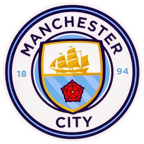 Manchester City FC Sticker – For True Cityzens