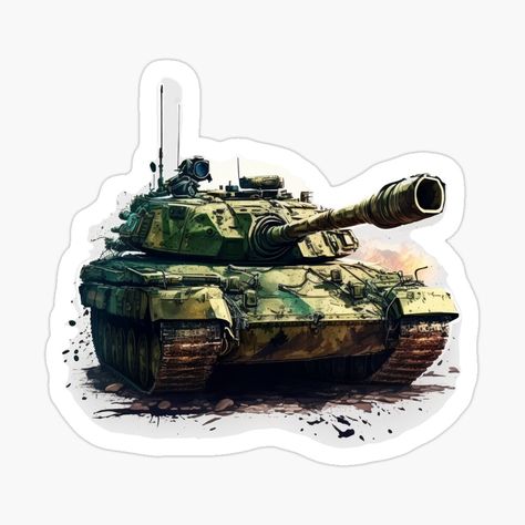 Army Tank Sticker - Army