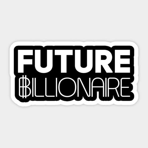 Future Billionaire Sticker 💼💎