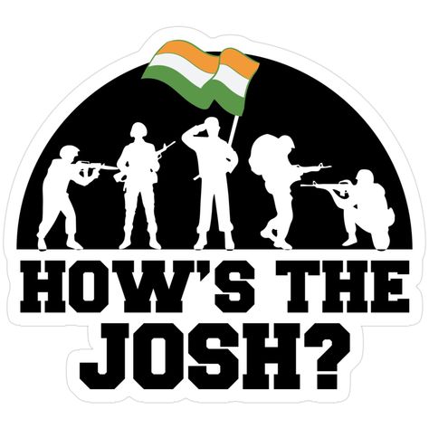 How’s The Josh? Army Sticker - Army