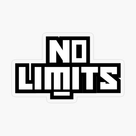 No Limits Sticker