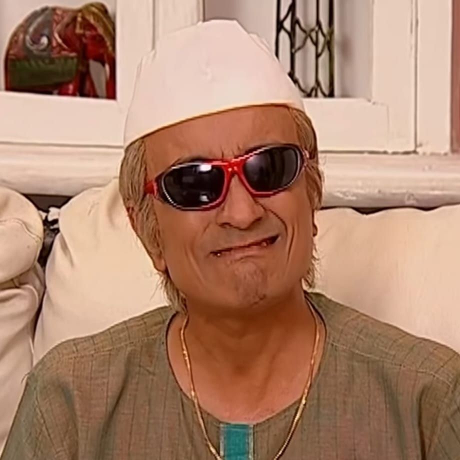 Cool Bapuji Meme Sticker 😎