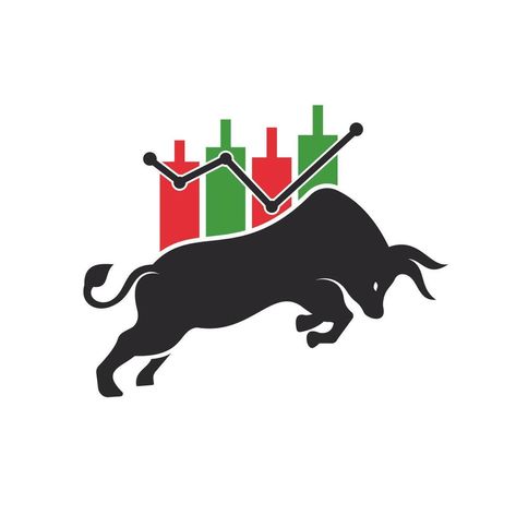 Bull Market Trading Sticker – Power Up Your Trading Game