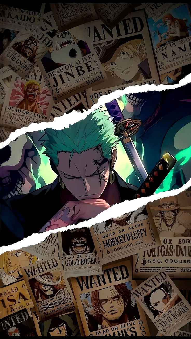 Anime One Piece A4 Size Wallpaper