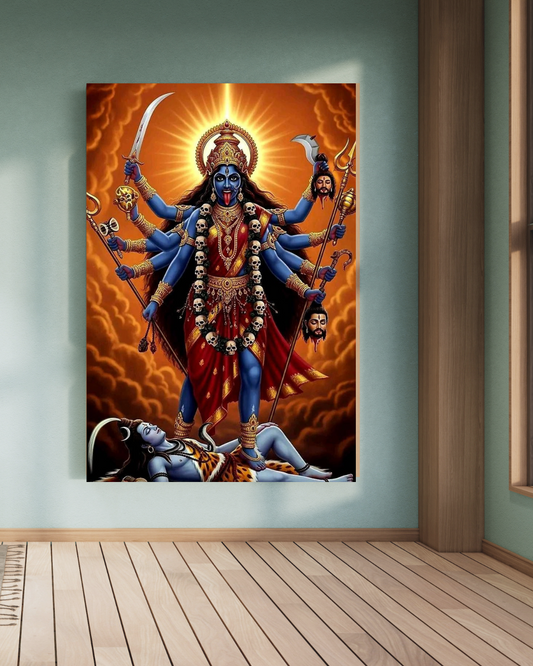 Goddess Kali A4 Size Wallpaper