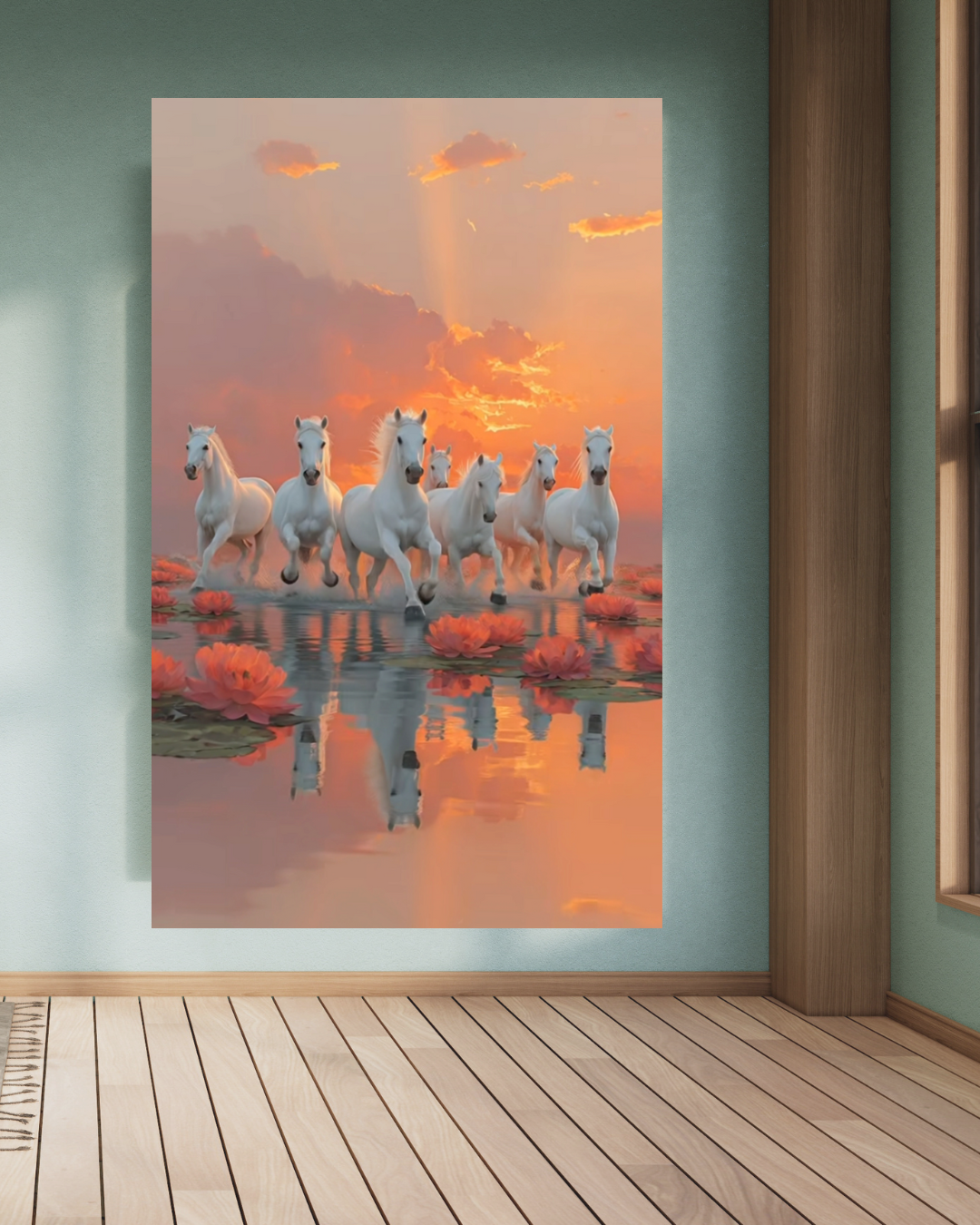 6 Horse A4 Size Wallpaper