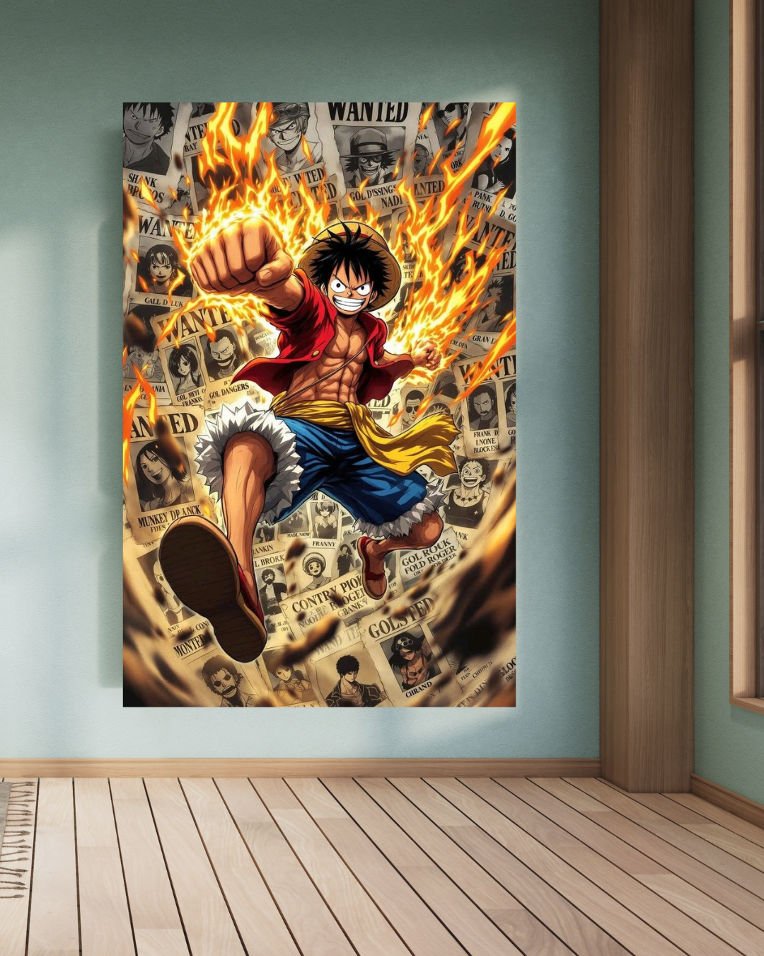 Straw Hat Pirate  A4 Size Wallpaper